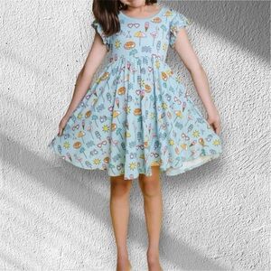 Bamboo Play by Little Sleepies Twirl Dress size 3T